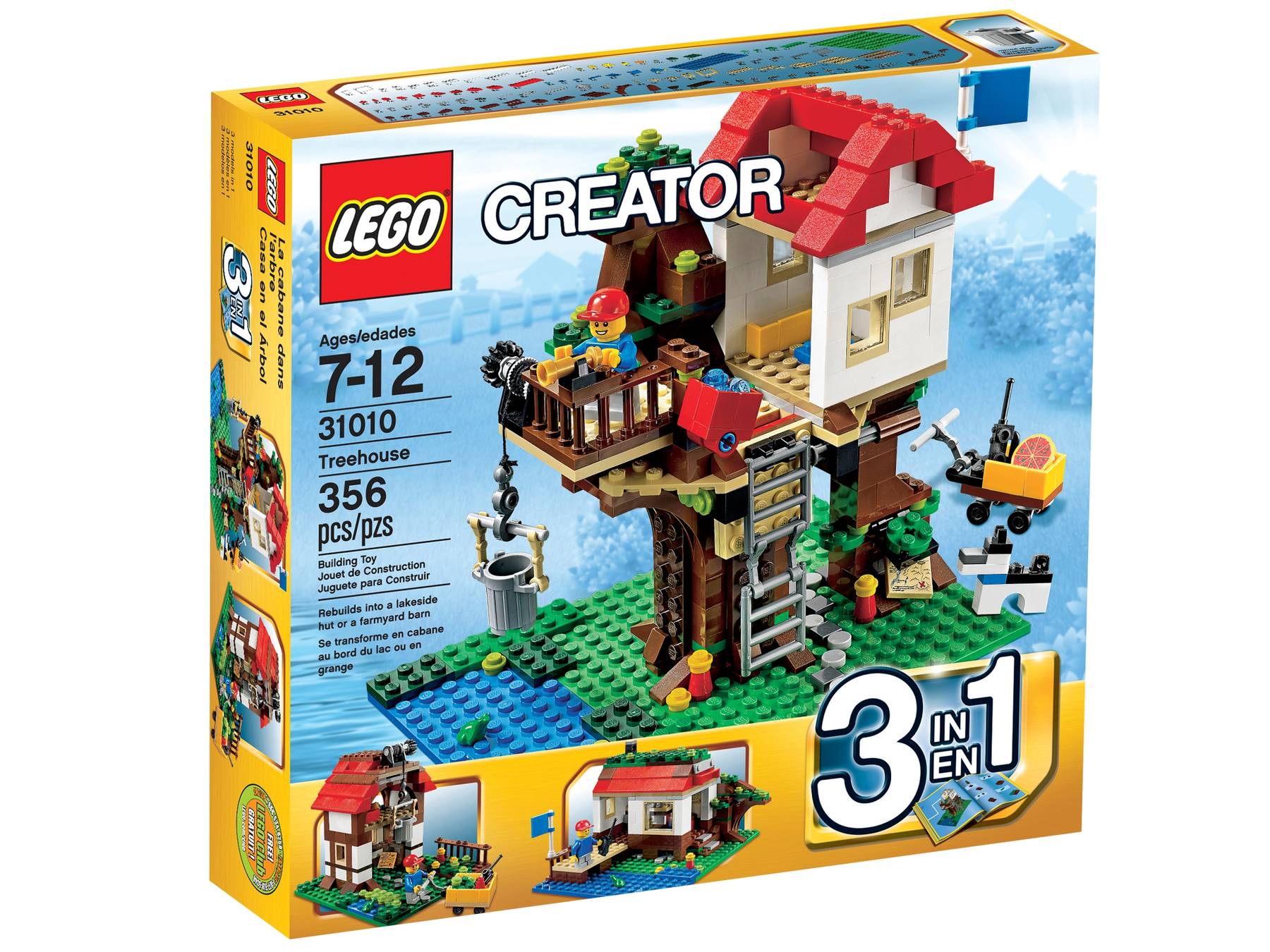 Doos LEGO Creator Boomhuis (31010)