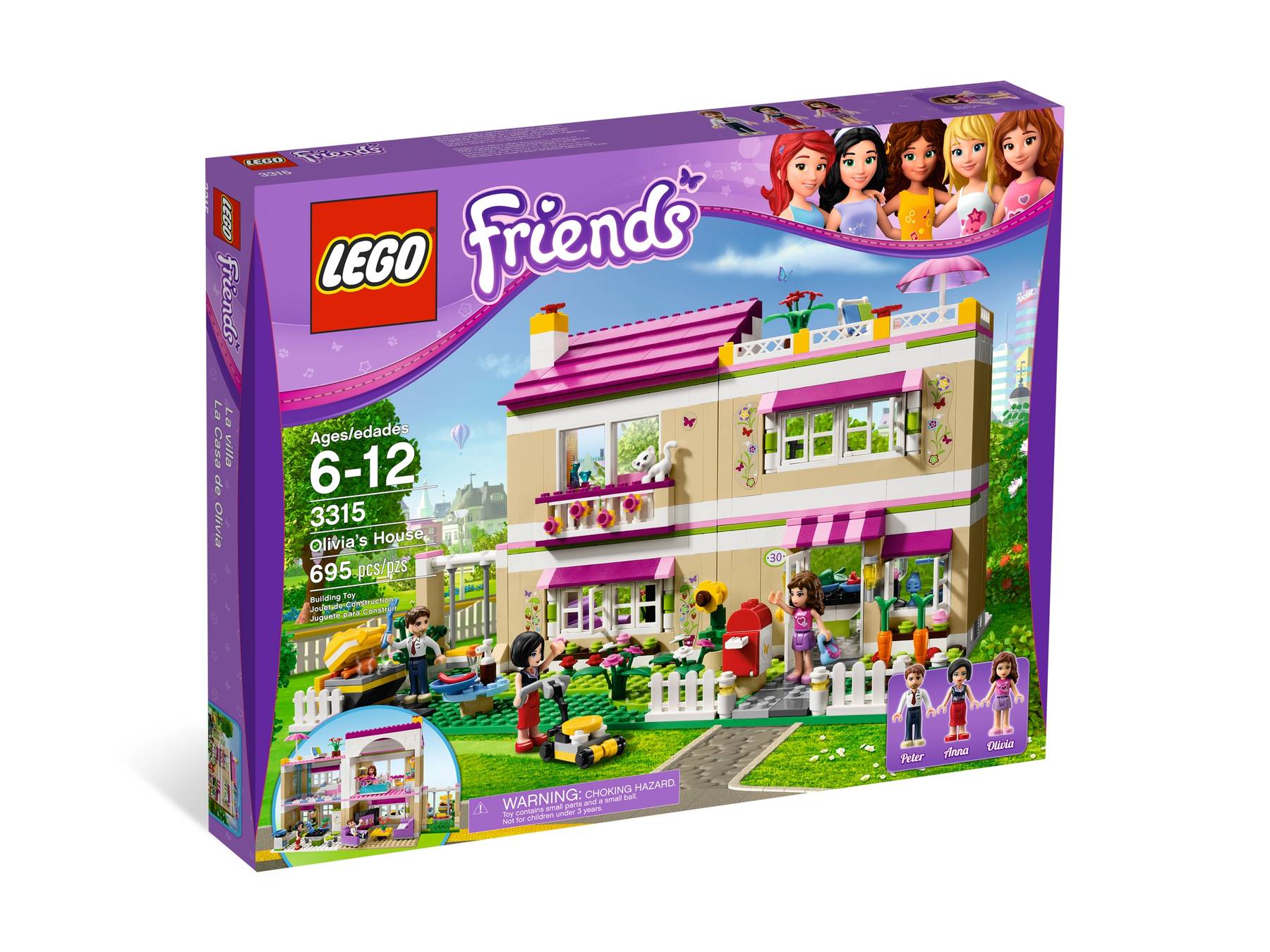 Doos LEGO Friends Olivia's huis (3315)