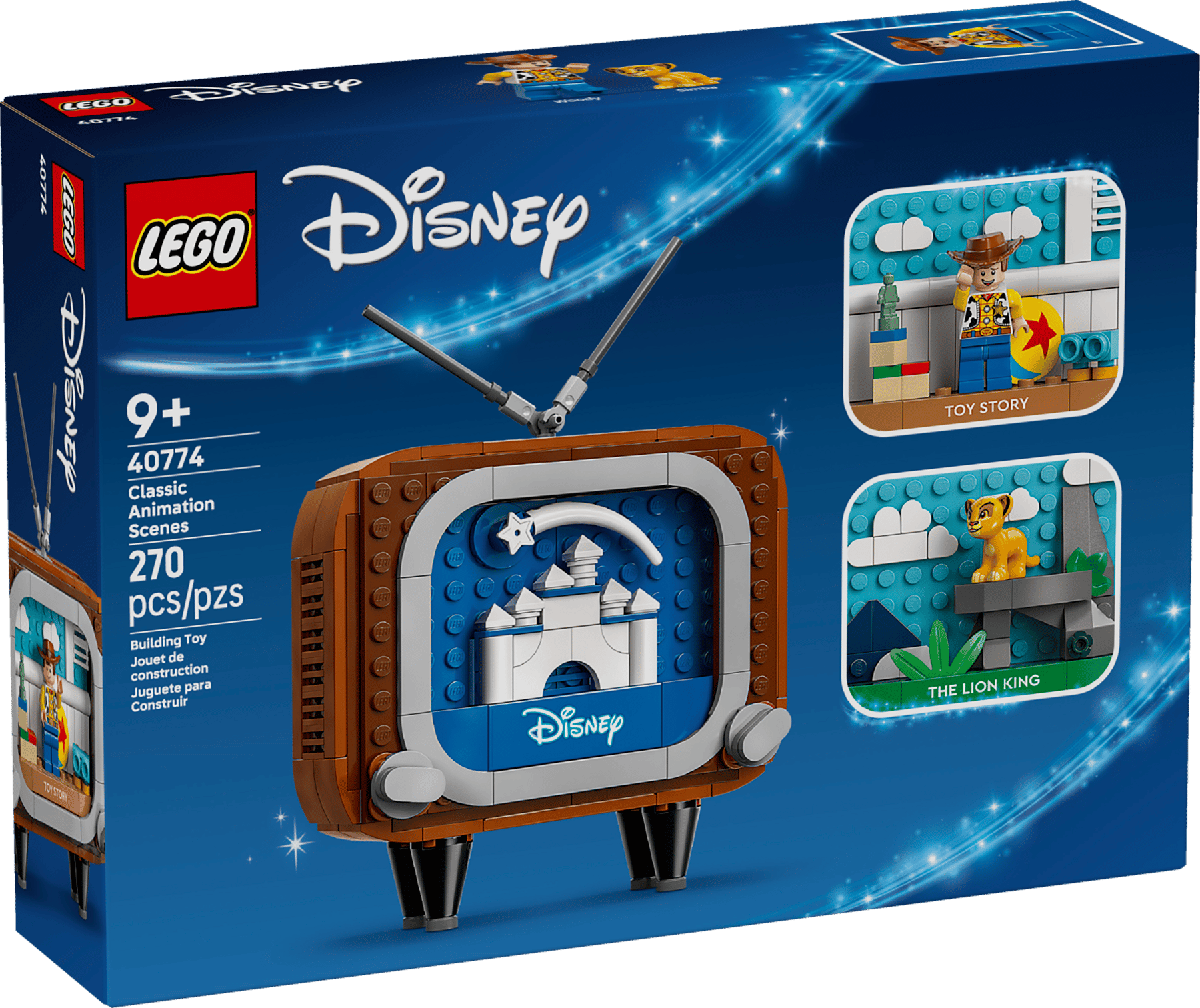 Doos LEGO Disney Klassieke animatiescènes (40774)