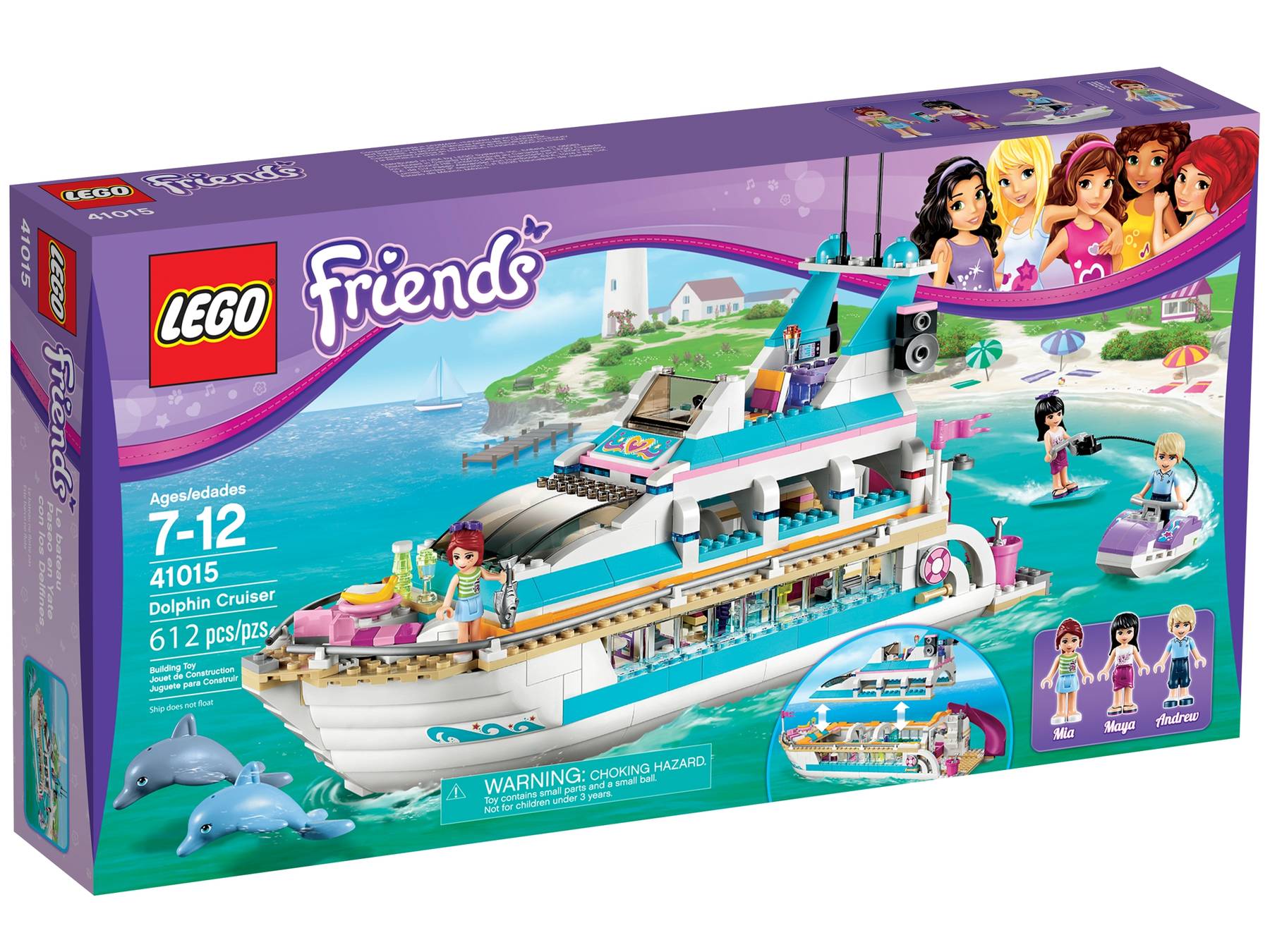 Doos LEGO Friends Dolfijn cruiser (41015)