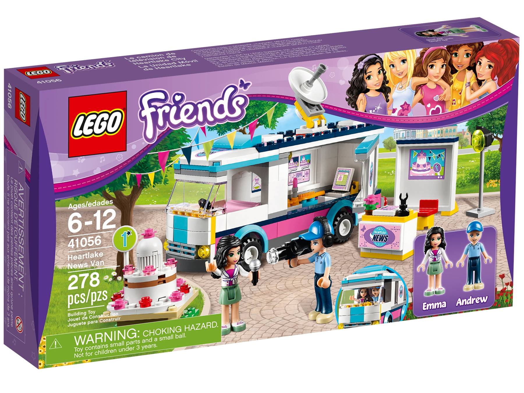 Doos LEGO Friends Heartlake satellietwagen (41056)