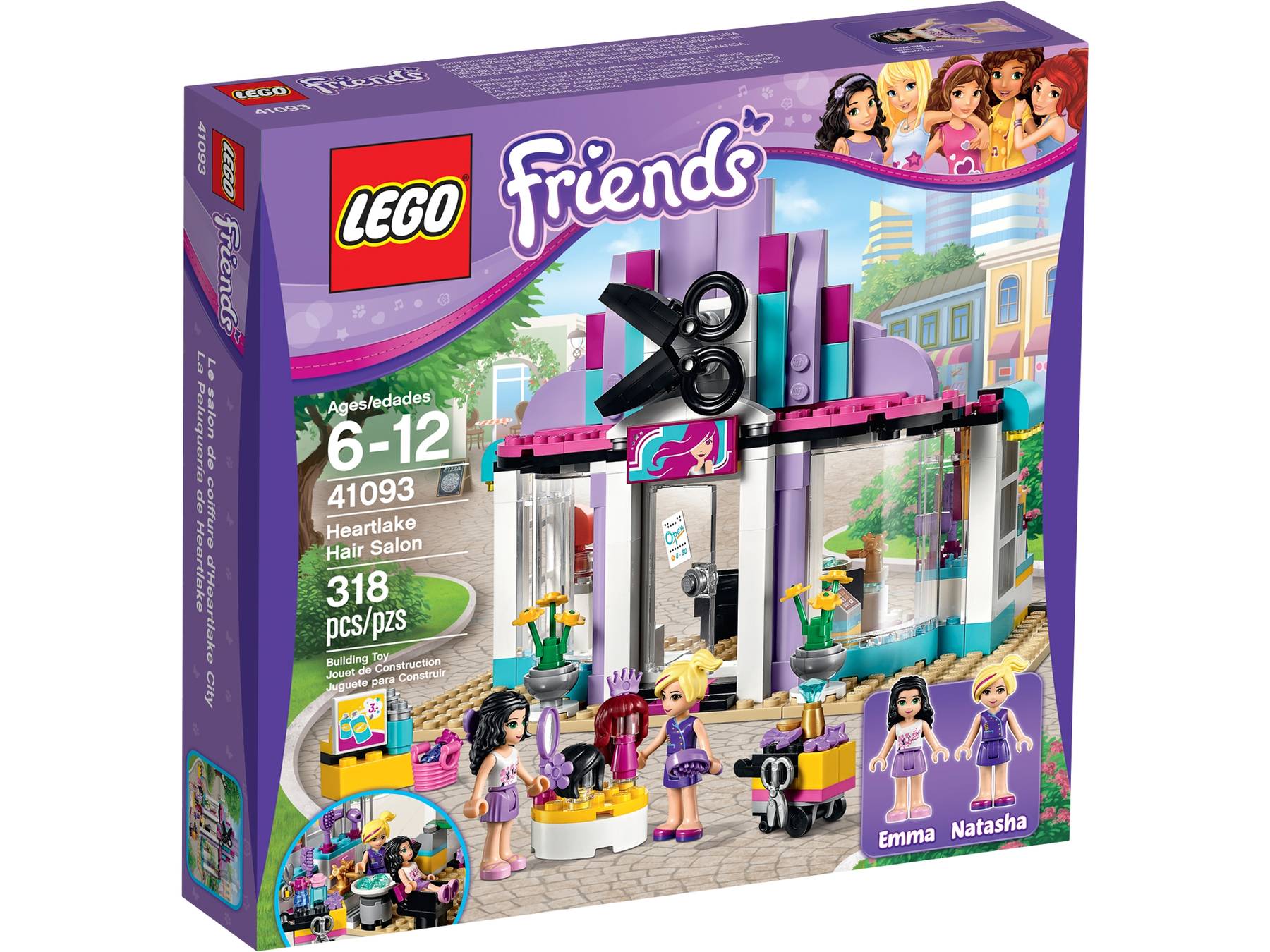 Doos LEGO Friends Heartlake Kapsalon (41093)