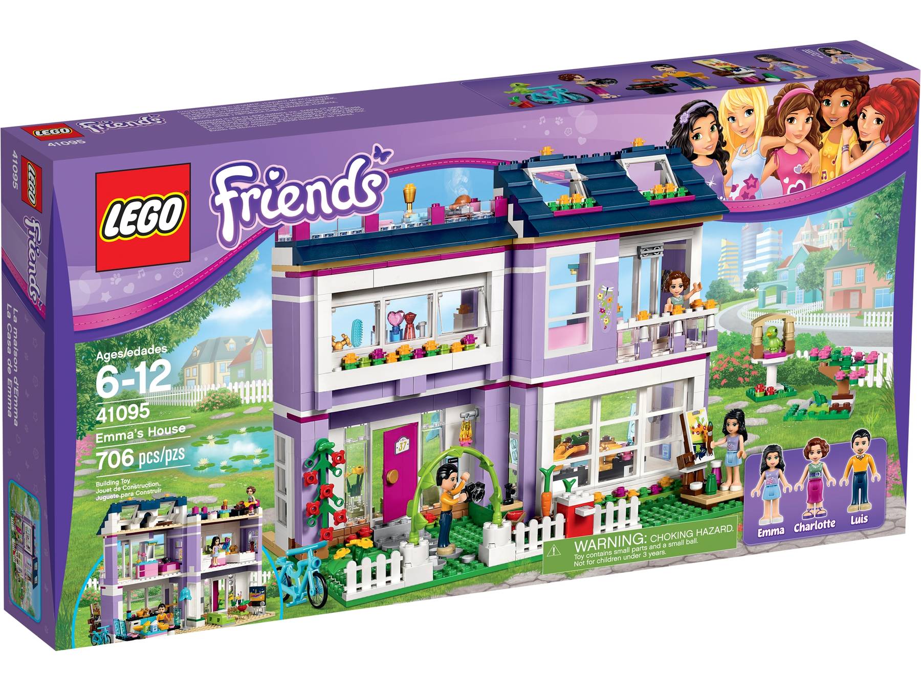 Doos LEGO Friends Emma's huis (41095)