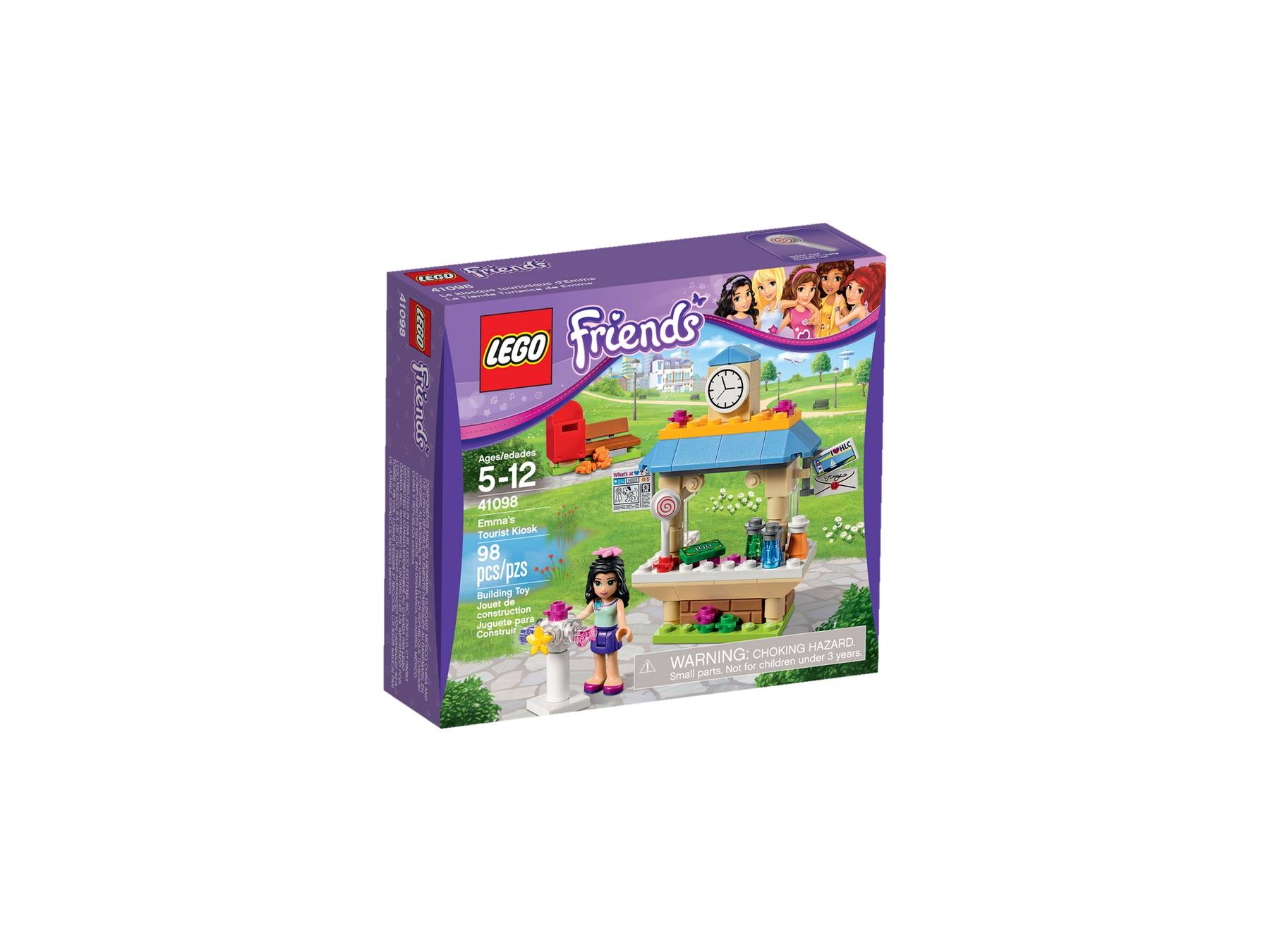 Doos LEGO Friends Emma's Toeristenkiosk (41098)