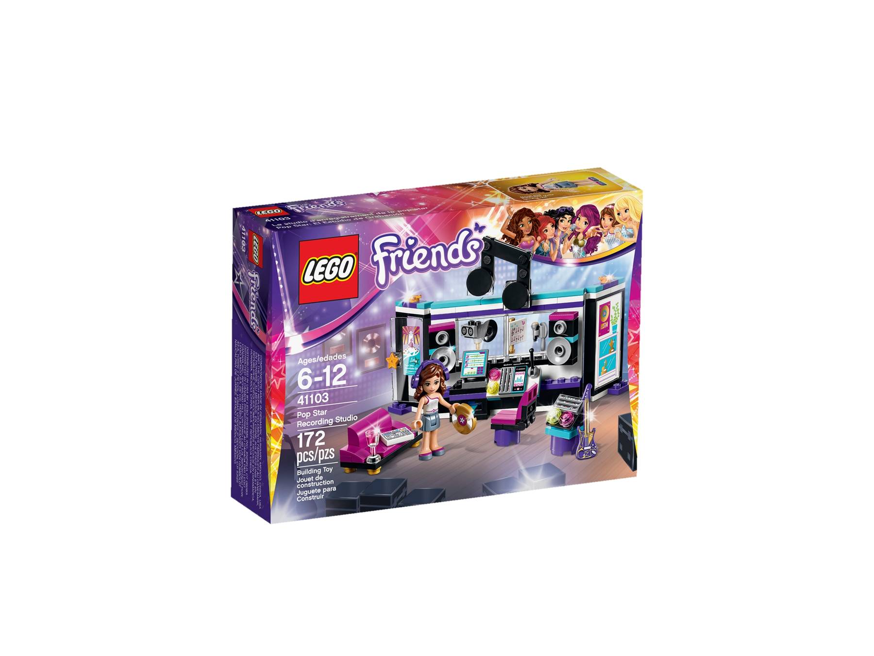 Doos LEGO Friends Popster Opnamestudio (41103)