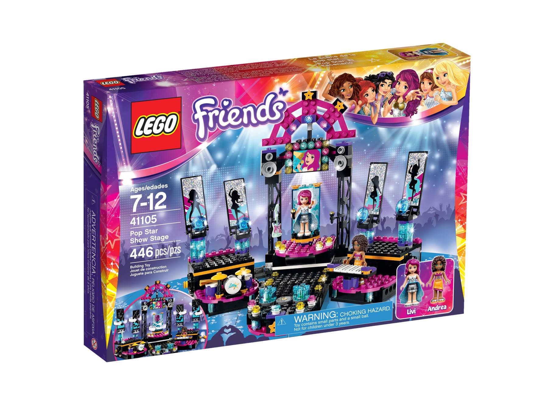 Doos LEGO Friends Popster Podium (41105)