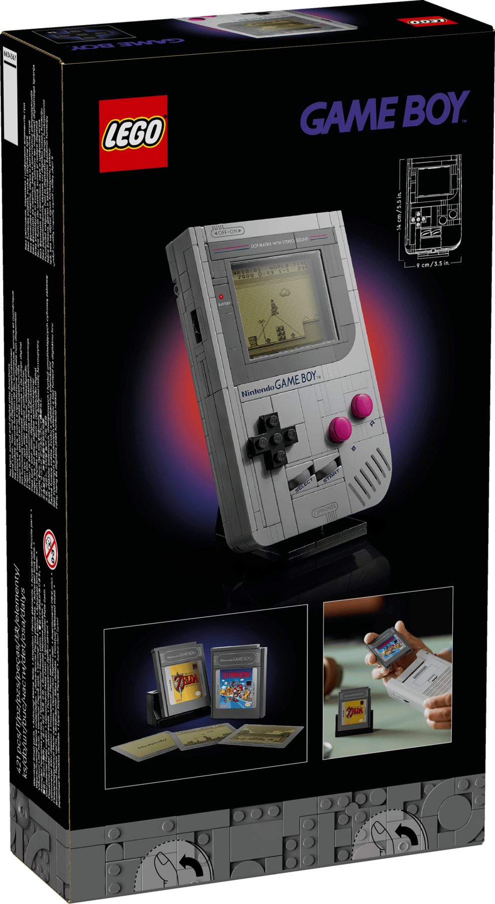Doos LEGO Super Mario Game Boy (72046)
