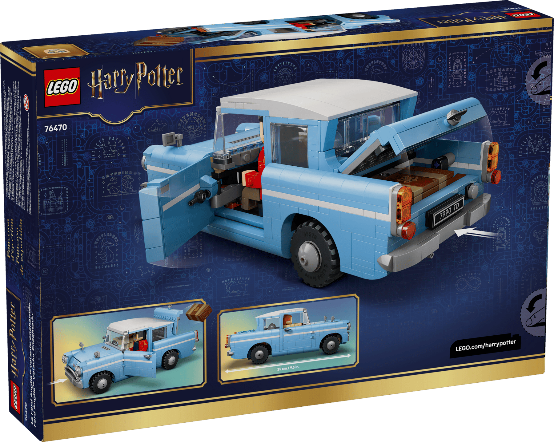 Doos LEGO Harry Potter Betoverde vliegende Ford Anglia (76470)